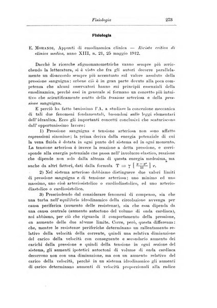 Note e riviste di psichiatria Manicomio provinciale di Pesaro