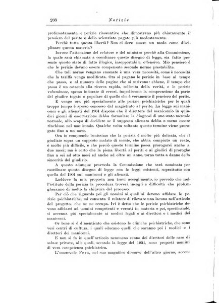 Note e riviste di psichiatria Manicomio provinciale di Pesaro