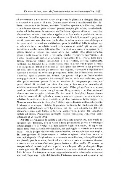 Note e riviste di psichiatria Manicomio provinciale di Pesaro