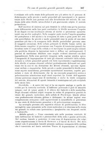 Note e riviste di psichiatria Manicomio provinciale di Pesaro