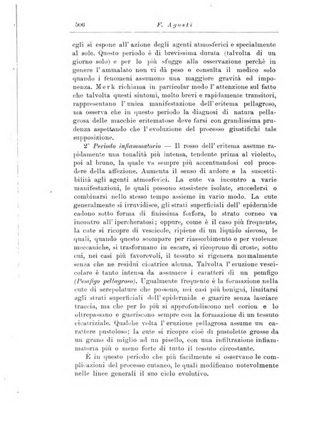 Note e riviste di psichiatria Manicomio provinciale di Pesaro