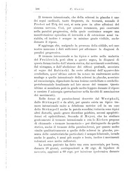 Note e riviste di psichiatria Manicomio provinciale di Pesaro