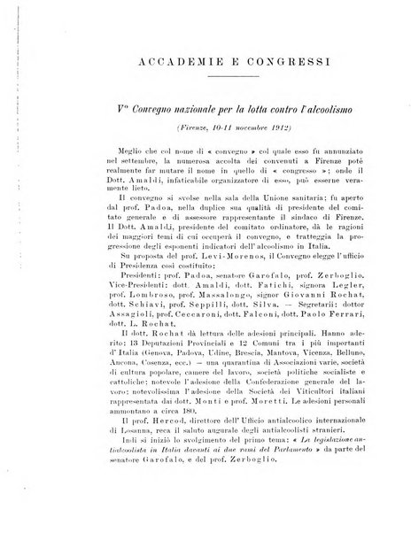 Note e riviste di psichiatria Manicomio provinciale di Pesaro