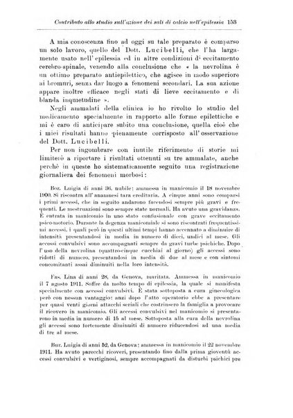 Note e riviste di psichiatria Manicomio provinciale di Pesaro