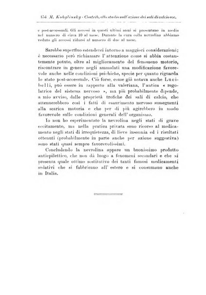 Note e riviste di psichiatria Manicomio provinciale di Pesaro