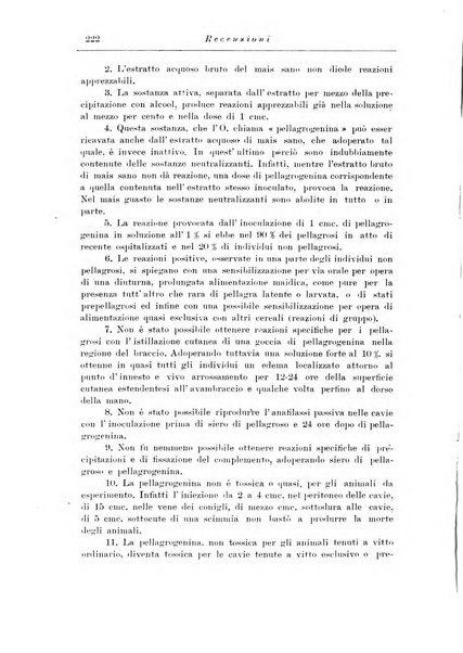 Note e riviste di psichiatria Manicomio provinciale di Pesaro