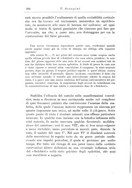 Note e riviste di psichiatria Manicomio provinciale di Pesaro