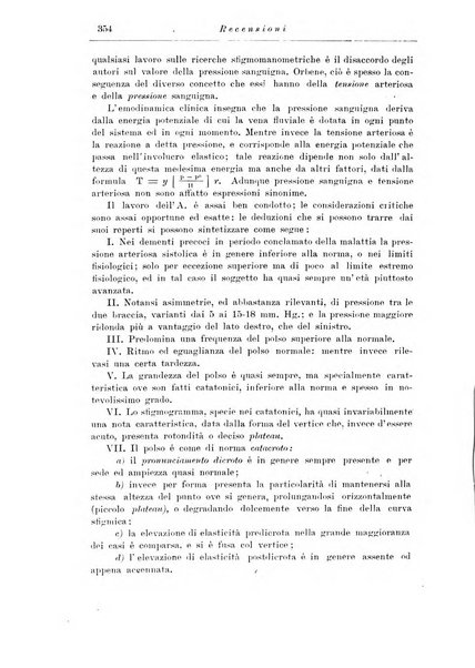 Note e riviste di psichiatria Manicomio provinciale di Pesaro