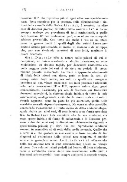 Note e riviste di psichiatria Manicomio provinciale di Pesaro