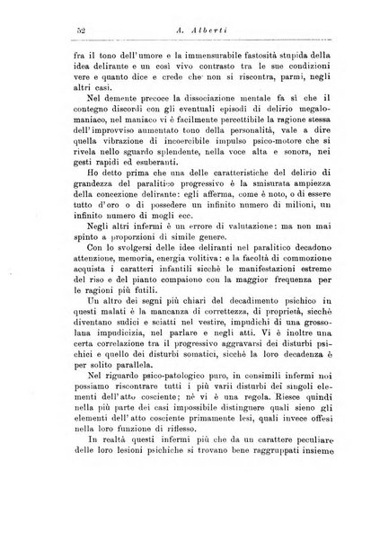 Note e riviste di psichiatria Manicomio provinciale di Pesaro