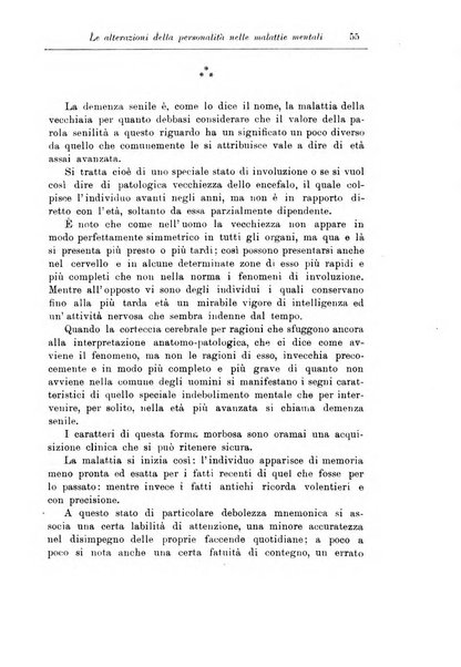 Note e riviste di psichiatria Manicomio provinciale di Pesaro