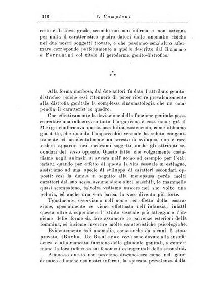 Note e riviste di psichiatria Manicomio provinciale di Pesaro