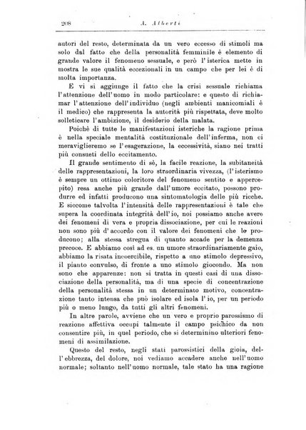 Note e riviste di psichiatria Manicomio provinciale di Pesaro