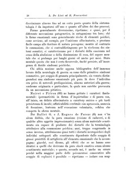 Note e riviste di psichiatria Manicomio provinciale di Pesaro