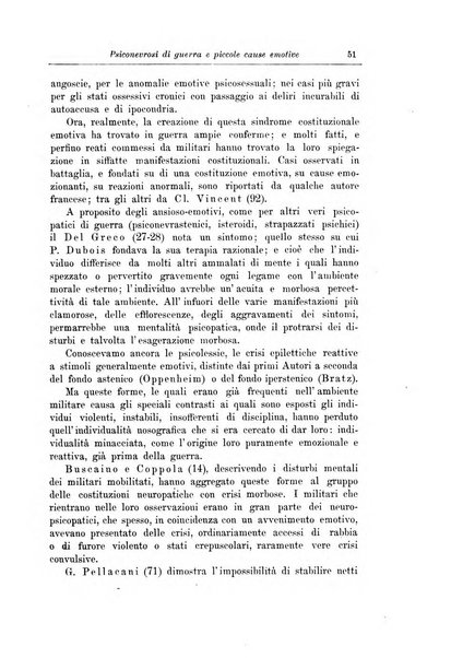 Note e riviste di psichiatria Manicomio provinciale di Pesaro