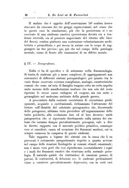 Note e riviste di psichiatria Manicomio provinciale di Pesaro