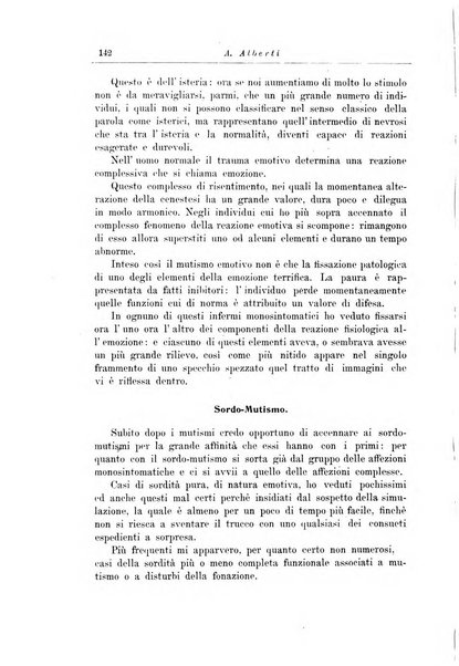 Note e riviste di psichiatria Manicomio provinciale di Pesaro