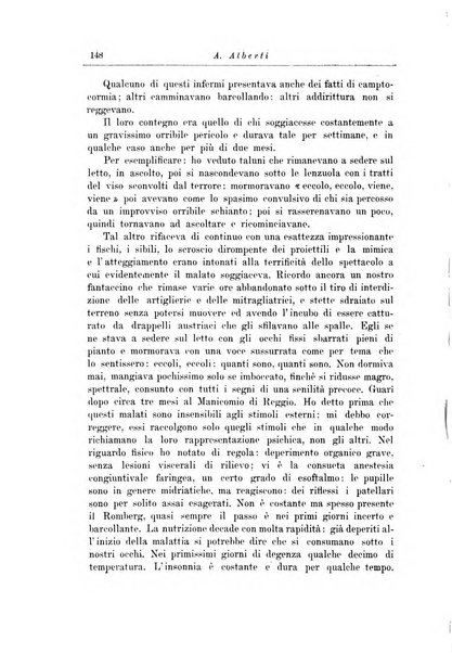 Note e riviste di psichiatria Manicomio provinciale di Pesaro