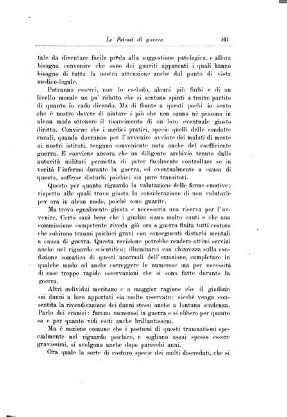 Note e riviste di psichiatria Manicomio provinciale di Pesaro