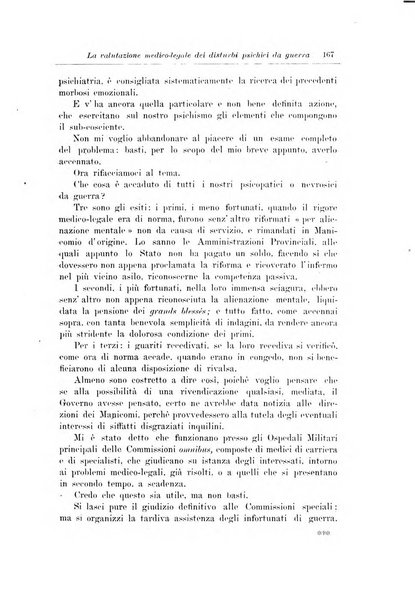 Note e riviste di psichiatria Manicomio provinciale di Pesaro