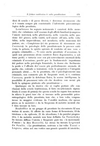 Note e riviste di psichiatria Manicomio provinciale di Pesaro