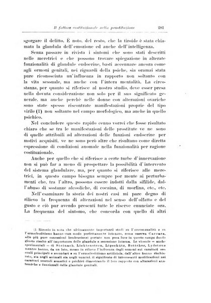 Note e riviste di psichiatria Manicomio provinciale di Pesaro