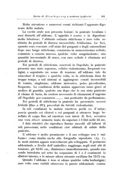 Note e riviste di psichiatria Manicomio provinciale di Pesaro