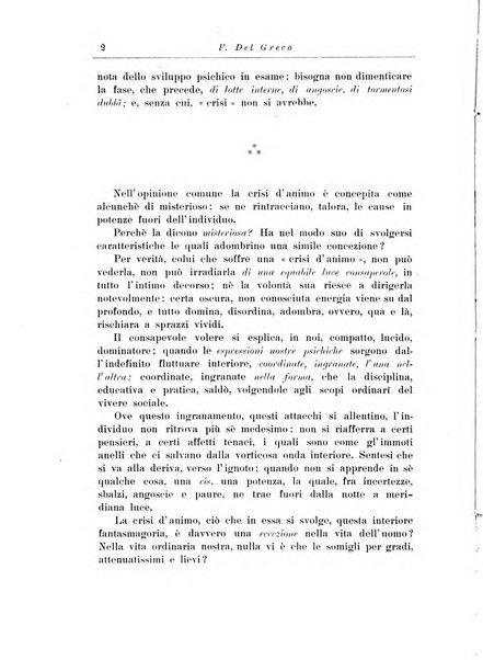 Note e riviste di psichiatria Manicomio provinciale di Pesaro