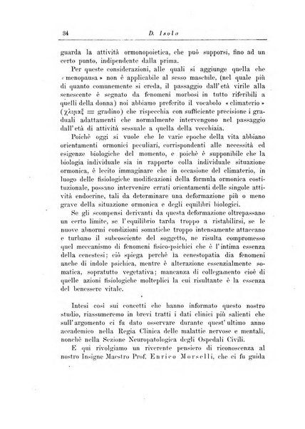 Note e riviste di psichiatria Manicomio provinciale di Pesaro