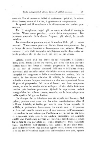 Note e riviste di psichiatria Manicomio provinciale di Pesaro