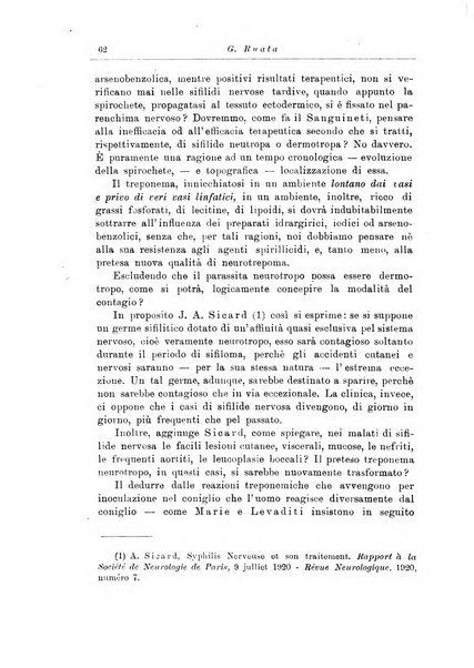 Note e riviste di psichiatria Manicomio provinciale di Pesaro