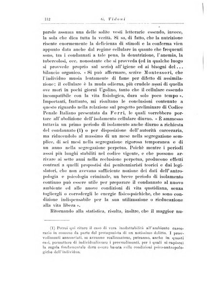 Note e riviste di psichiatria Manicomio provinciale di Pesaro