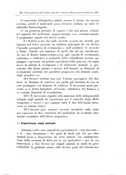 Note e riviste di psichiatria Manicomio provinciale di Pesaro