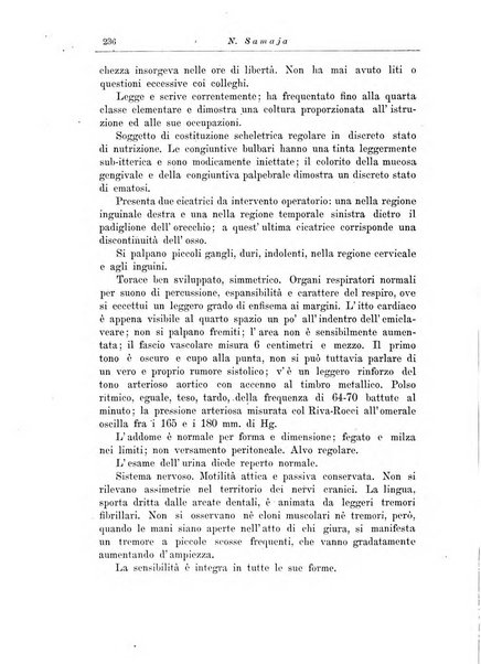 Note e riviste di psichiatria Manicomio provinciale di Pesaro