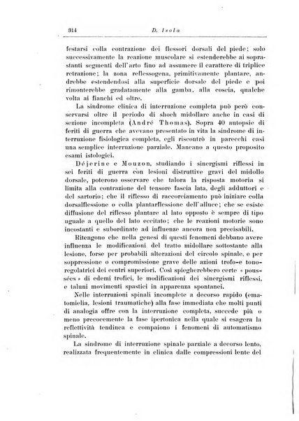 Note e riviste di psichiatria Manicomio provinciale di Pesaro