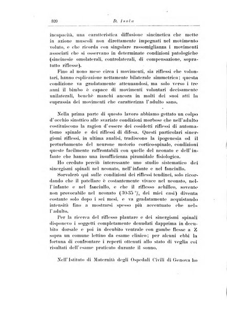 Note e riviste di psichiatria Manicomio provinciale di Pesaro