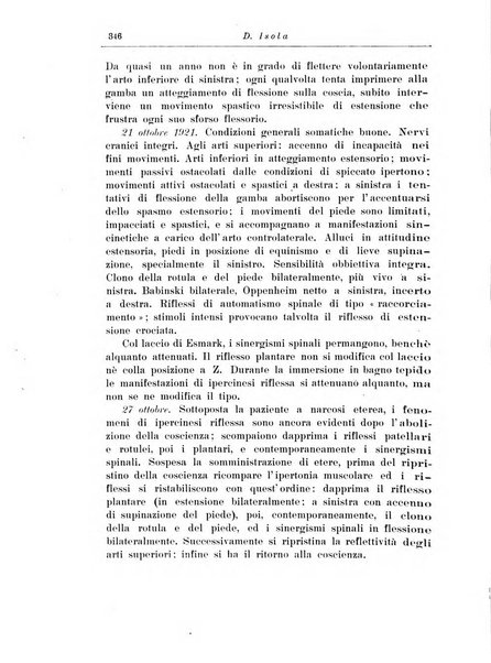 Note e riviste di psichiatria Manicomio provinciale di Pesaro