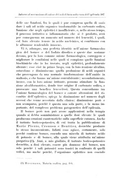 Note e riviste di psichiatria Manicomio provinciale di Pesaro