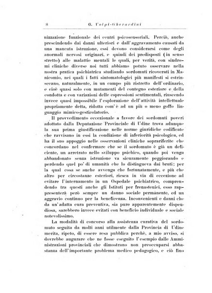 Note e riviste di psichiatria Manicomio provinciale di Pesaro