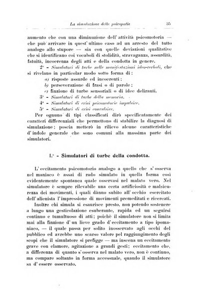 Note e riviste di psichiatria Manicomio provinciale di Pesaro