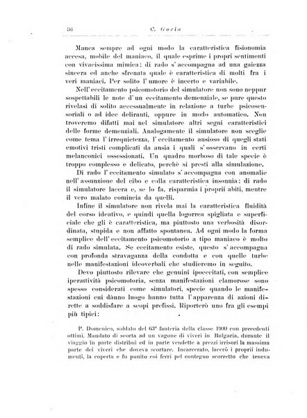 Note e riviste di psichiatria Manicomio provinciale di Pesaro