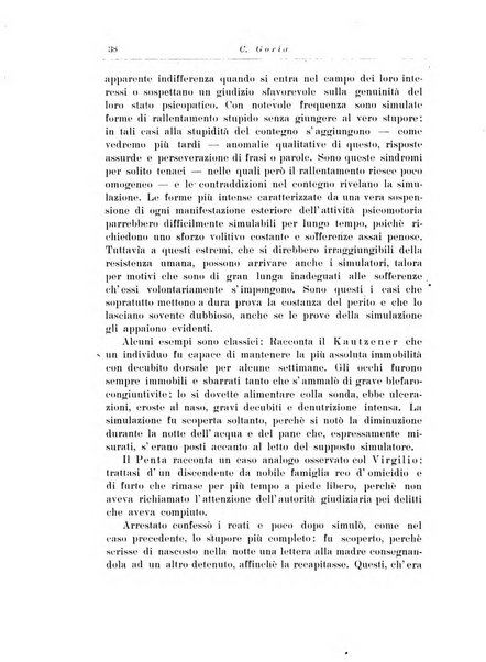 Note e riviste di psichiatria Manicomio provinciale di Pesaro