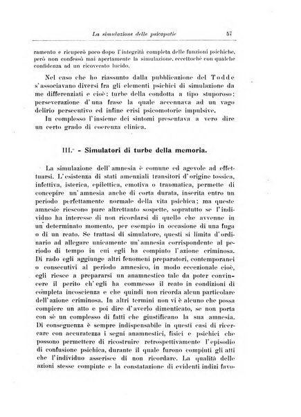 Note e riviste di psichiatria Manicomio provinciale di Pesaro