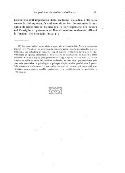 Note e riviste di psichiatria Manicomio provinciale di Pesaro