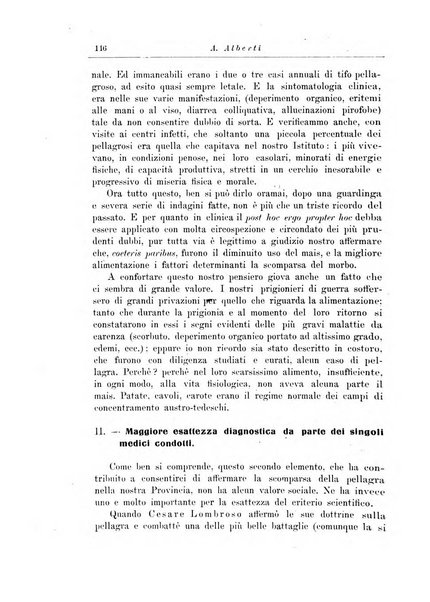 Note e riviste di psichiatria Manicomio provinciale di Pesaro