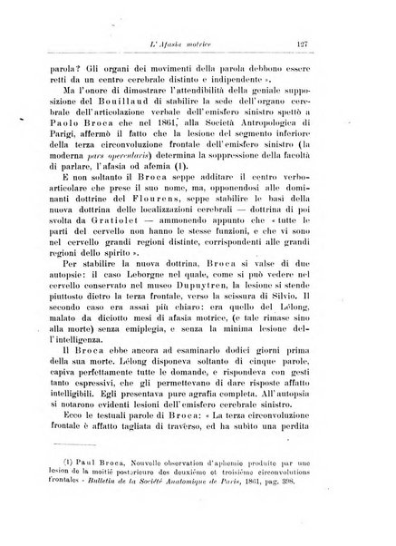 Note e riviste di psichiatria Manicomio provinciale di Pesaro