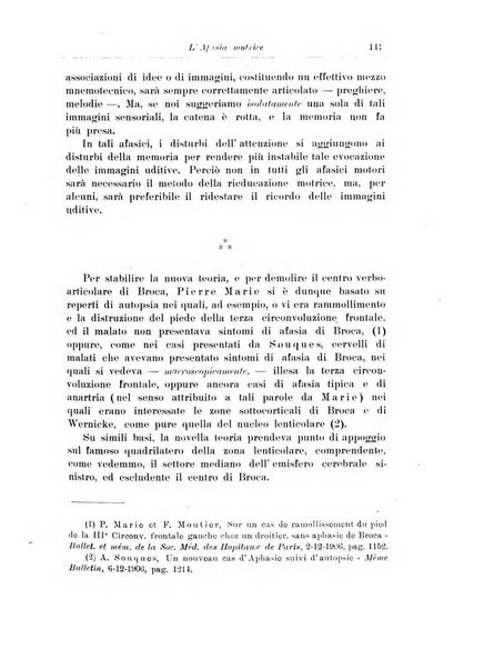 Note e riviste di psichiatria Manicomio provinciale di Pesaro