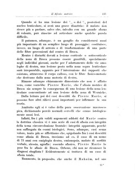 Note e riviste di psichiatria Manicomio provinciale di Pesaro