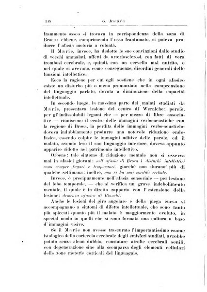 Note e riviste di psichiatria Manicomio provinciale di Pesaro