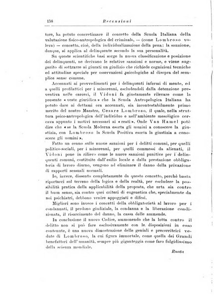 Note e riviste di psichiatria Manicomio provinciale di Pesaro